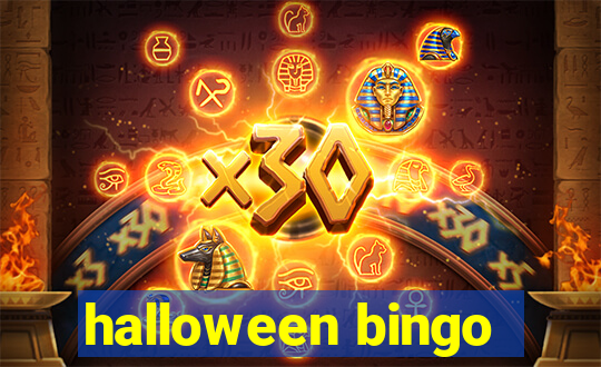 halloween bingo