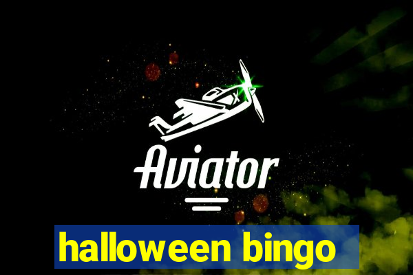 halloween bingo