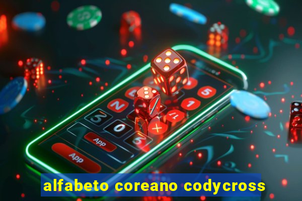 alfabeto coreano codycross