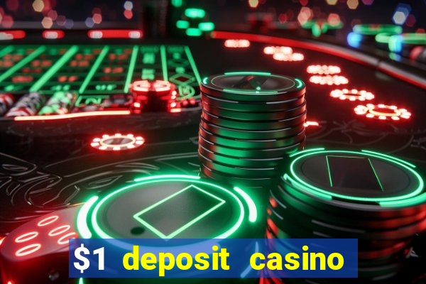 $1 deposit casino book of dead