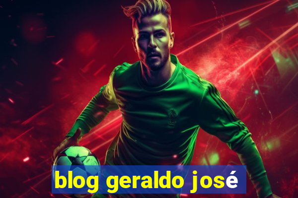 blog geraldo josé