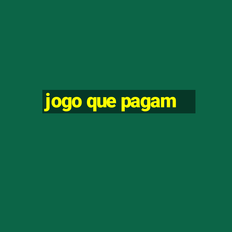 jogo que pagam