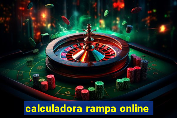 calculadora rampa online