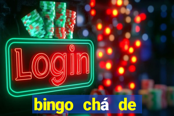 bingo chá de revela??o para imprimir