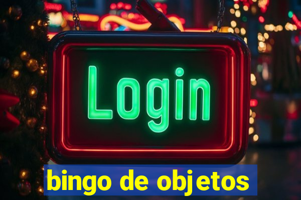 bingo de objetos