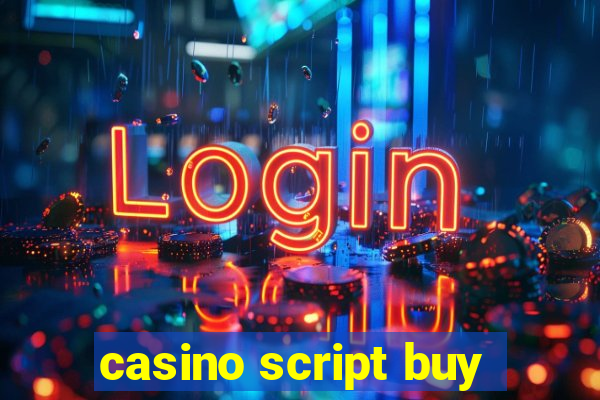 casino script buy