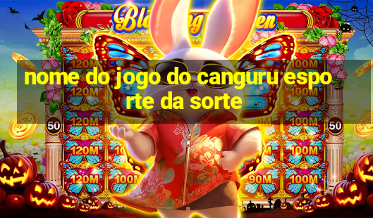 nome do jogo do canguru esporte da sorte