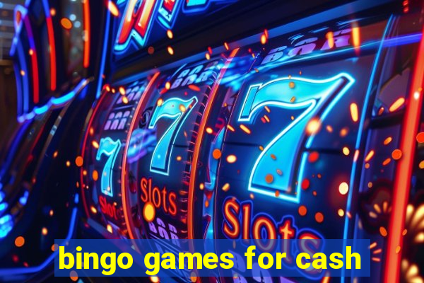 bingo games for cash