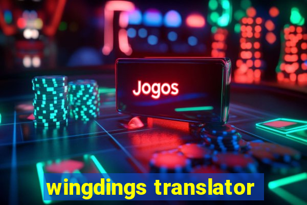 wingdings translator