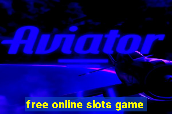 free online slots game