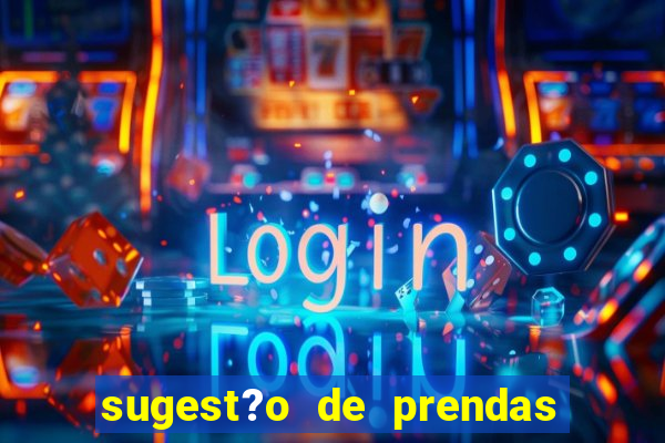 sugest?o de prendas para bingo