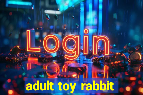 adult toy rabbit