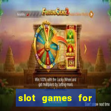 slot games for real money