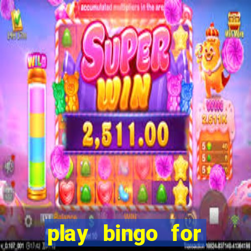 play bingo for money online