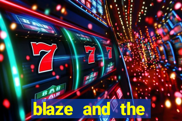 blaze and the monster machines logo font