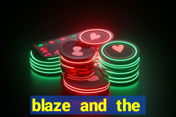 blaze and the monster machines logo font