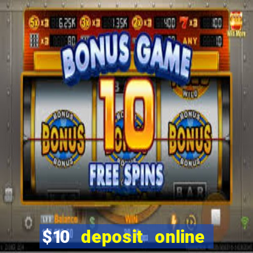 $10 deposit online casino new zealand