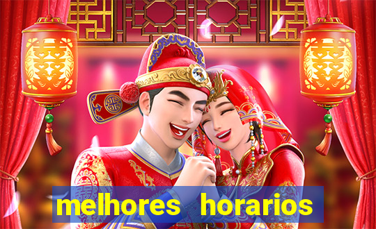 melhores horarios para jogar fortune tiger