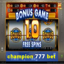 champion 777 bet