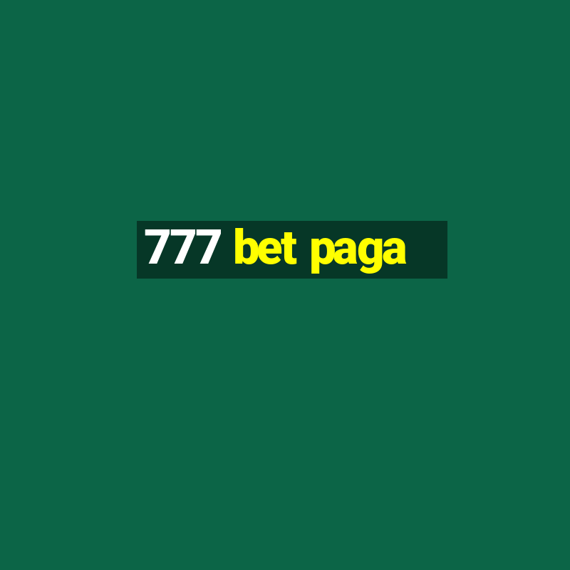 777 bet paga