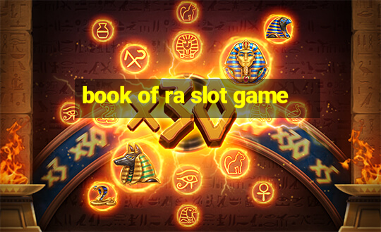 book of ra slot game