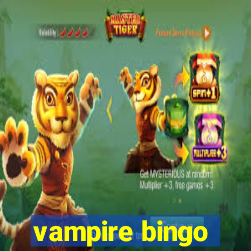 vampire bingo