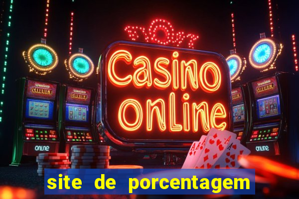 site de porcentagem pg games