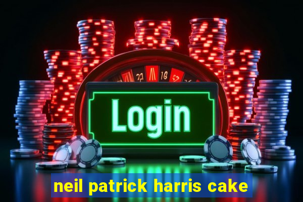 neil patrick harris cake