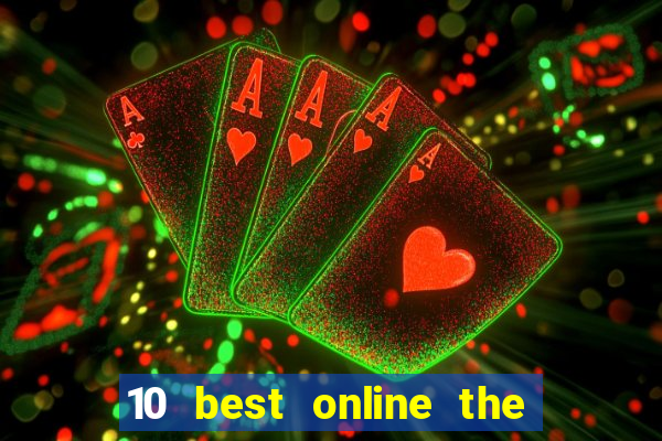 10 best online the water wheel casinos