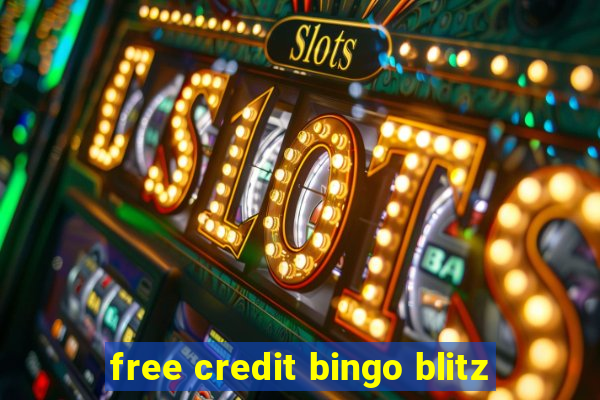 free credit bingo blitz