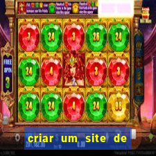 criar um site de jogos online