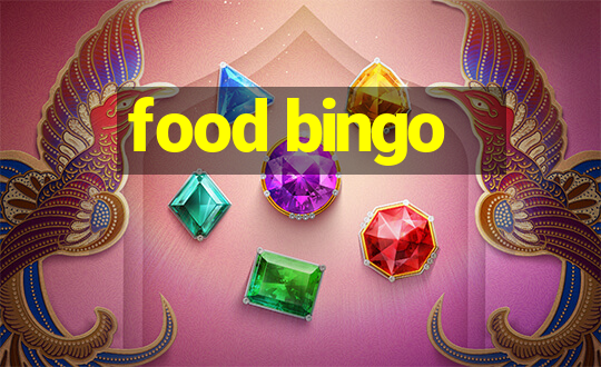 food bingo