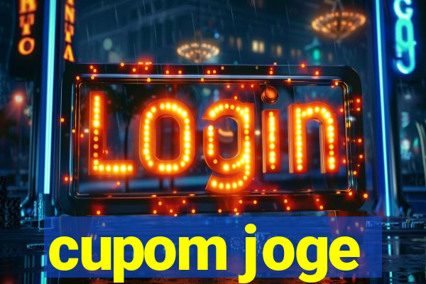 cupom joge