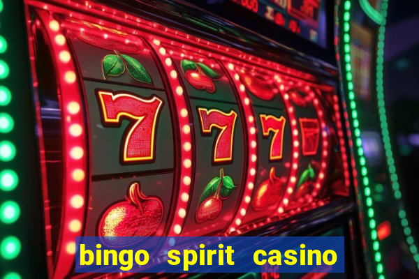 bingo spirit casino no deposit bonus codes