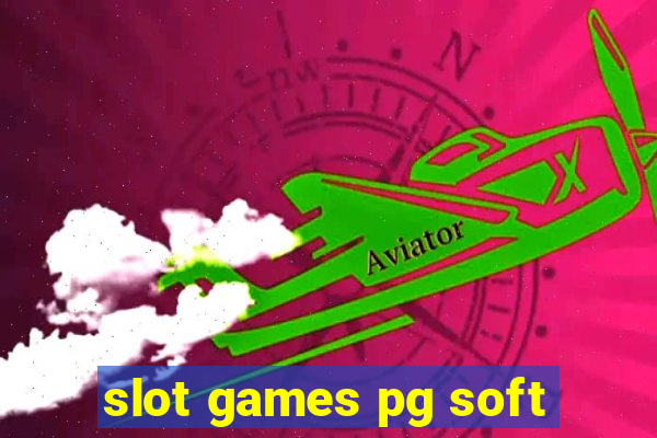 slot games pg soft