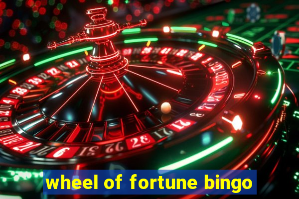 wheel of fortune bingo