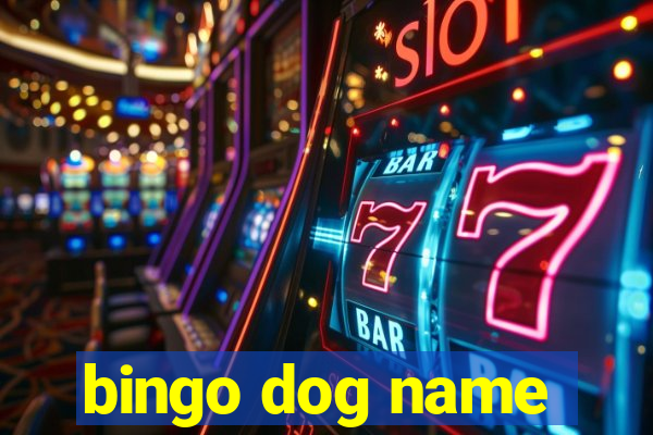 bingo dog name