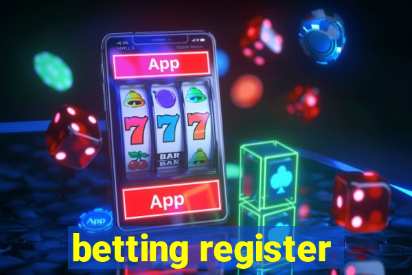 betting register