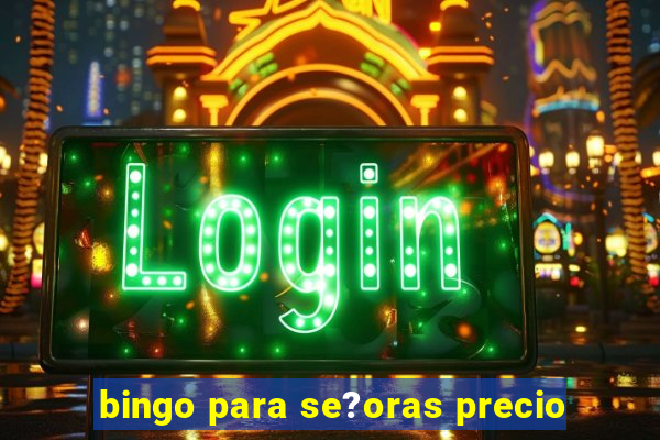 bingo para se?oras precio