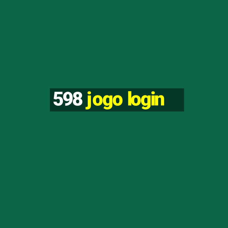 598 jogo login