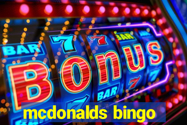 mcdonalds bingo