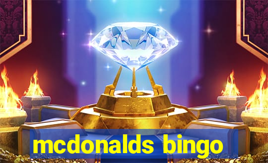 mcdonalds bingo