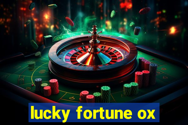 lucky fortune ox