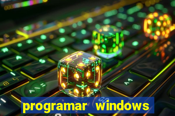 programar windows para desligar