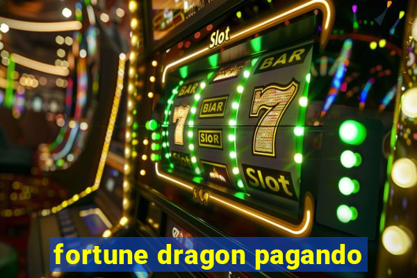 fortune dragon pagando