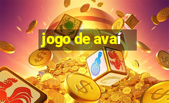 jogo de avaí