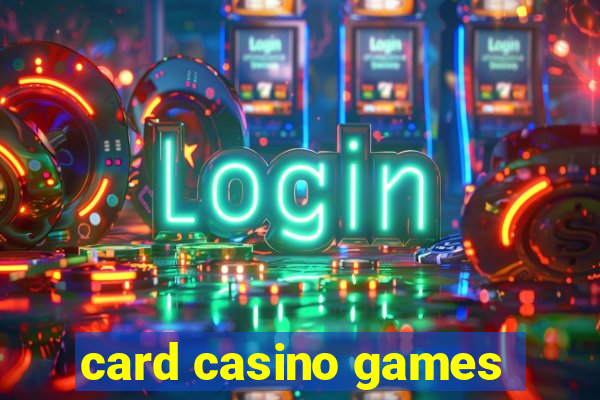 card casino games