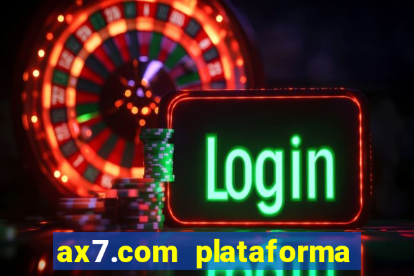 ax7.com plataforma de jogos