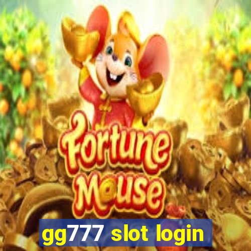 gg777 slot login