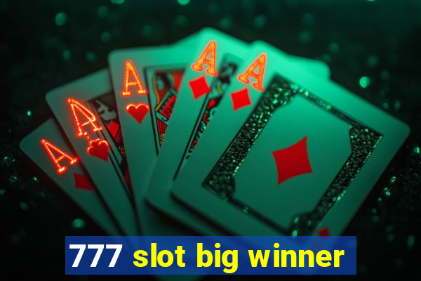 777 slot big winner